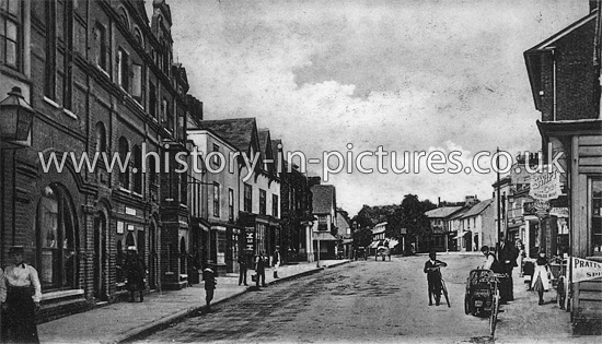 High Street, Ongar, Essex. c.1905